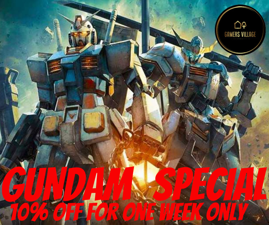 Our Gundam Order has arrived and we are Celebrating With 10% off our low prices