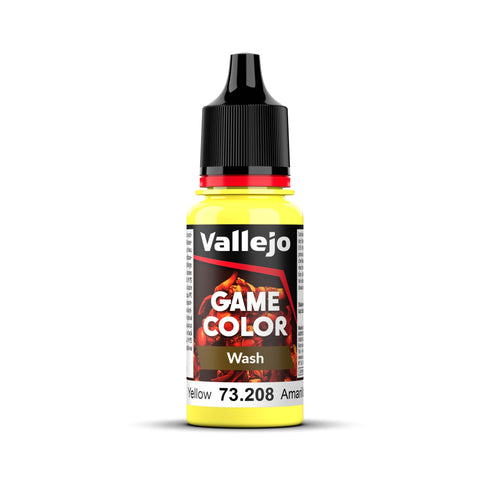 Vallejo Model Color Yellow Wash 18ml