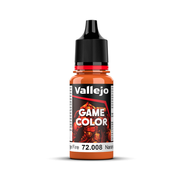 Vallejo Model Color Orange Fire 18ml