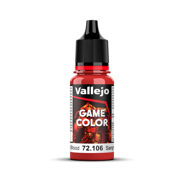 Vallejo Model Color Scarlet Blood 18ml