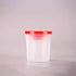 1pc Plastic Painting Brush Washing Cup Pot & Lid: Various