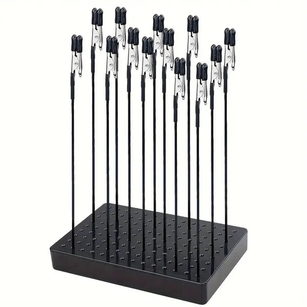 Painting Stand Base And 10pcs Alligator Clip Stick Set