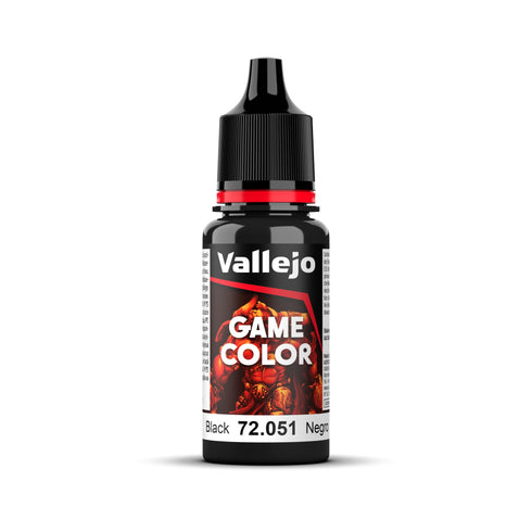 Vallejo Game Color Black 18ml