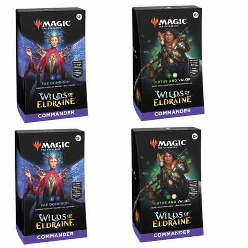 MAGIC THE GATHERING COMMANDER MASTERS COMMANDER DECK: Wilds of Eldraine Commander Deck