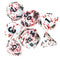 7x Mix 16mm Dice - Blood splatter