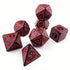 7pcs Set of RPG Celtic Pattern Dice 16mm - Various