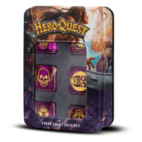 Fanroll: HeroQuest First Light D6 Dice Set