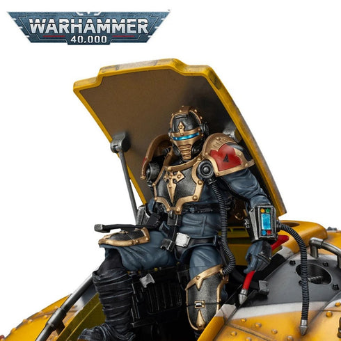 Warhammer Collectibles: 1/18 Scale Imperial Knights House Raven Knight Errant