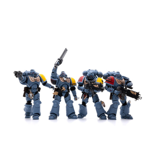 Joy Toy Warhammer Collectibles: 1/18 Scale Space Wolves Battle Hunter Pack