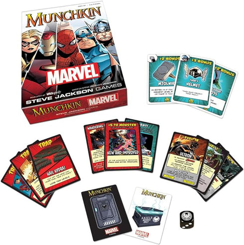 Munchkin Marvel Edition Board Game