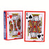 Playing Cards, Poker Size Standard Index, Cards For Blackjack, Euchre, Canasta Card -Red Back
