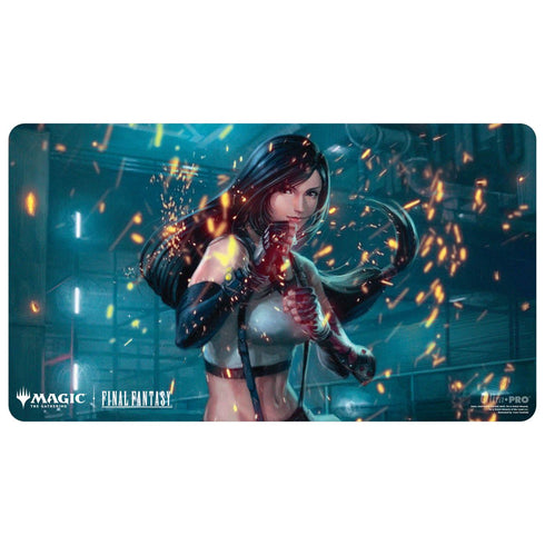 Ultra Pro: Playmat: Magic the Gathering - FINAL FANTASY Black Stitched Playmat Premium for MtG