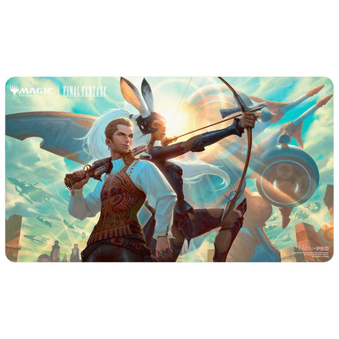 Ultra Pro: Playmat: Magic the Gathering - FINAL FANTASY Black Stitched Playmat Premium for MtG