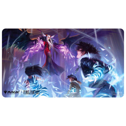 Ultra Pro: Playmat: Magic the Gathering - FINAL FANTASY Black Stitched Playmat Premium for MtG
