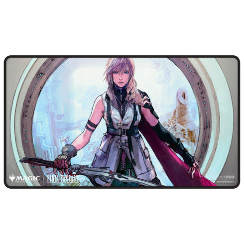 Ultra Pro: Playmat: Magic the Gathering - FINAL FANTASY Black Stitched Playmat Premium for MtG