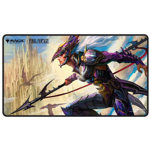 Ultra Pro: Playmat: Magic the Gathering - FINAL FANTASY Black Stitched Playmat Premium for MtG