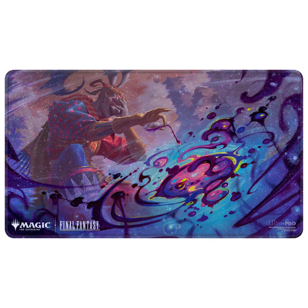 Ultra Pro: Playmat: Magic the Gathering - FINAL FANTASY Black Stitched Playmat Premium for MtG