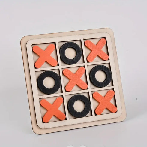 Wooden Tic Tac Toe
