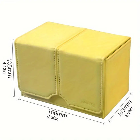 New 200+ Magnetic Extra Deck Box with Dice tray