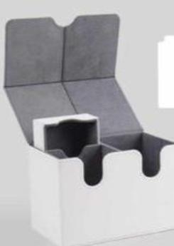 New 200+ Magnetic Extra Deck Box with Dice tray