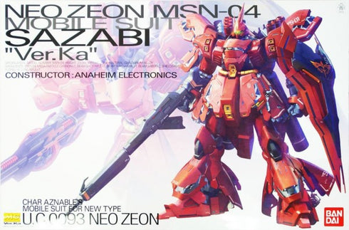 MG GUNDAM - 1/100 - MSN-04 SAZABI VER.KA