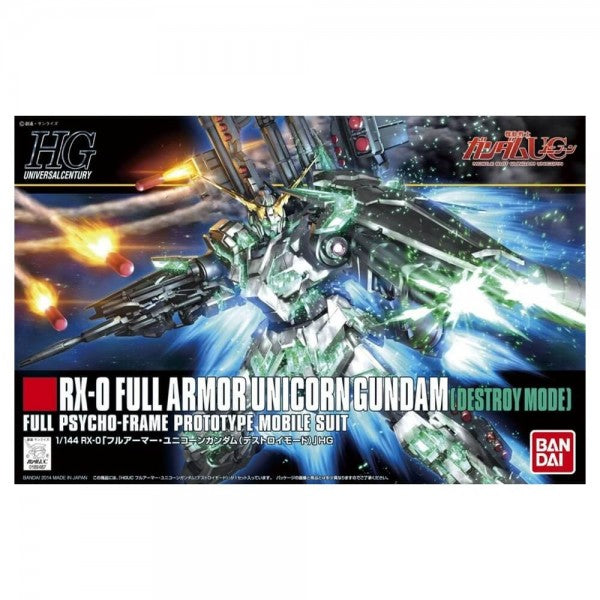 GUNDAM - HGUC 1/144 - FULL ARMOR UNICORN GUNDAM (DESTROY MODE) (REPEAT)