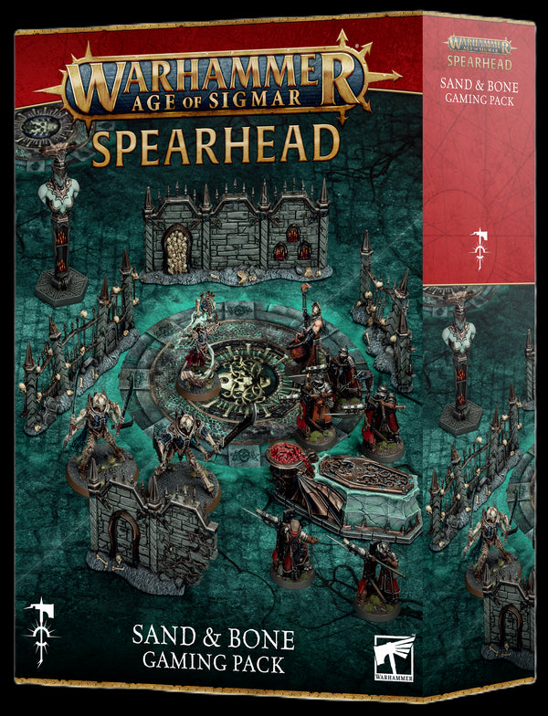 WARHAMMER AGE OF SIGMAR: SPEARHEAD – Sand And Bone Gaming Pack