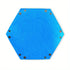 Hexagon Felt Fabric Dice Tray