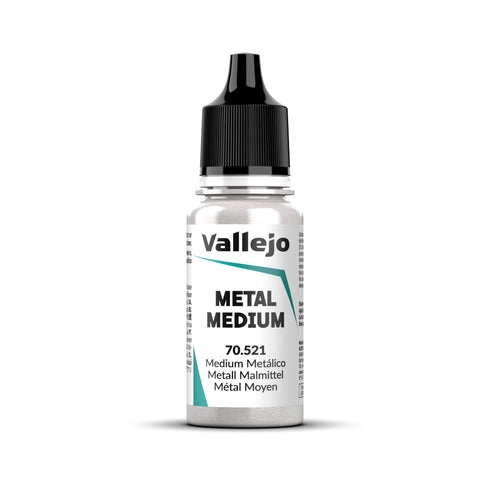 Vallejo Model Color Metal Medium 18ml