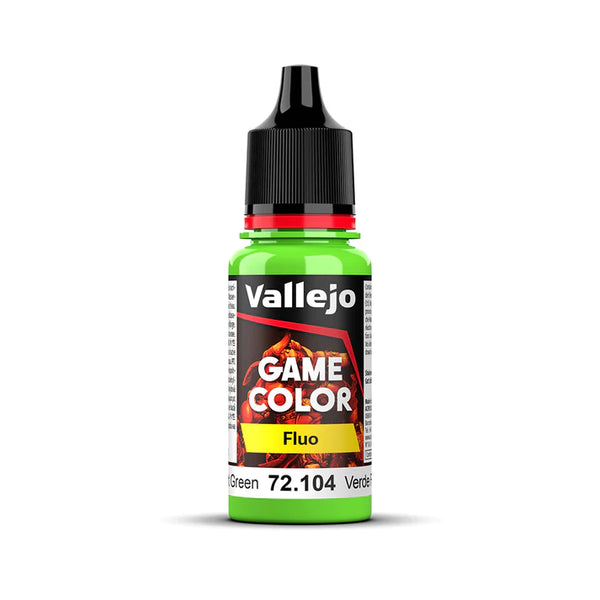 Vallejo Model Color Fluorescent Green 18ml