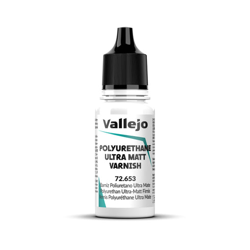 Vallejo Model Color Polyurethane Ultra Matt Varnish 18ml