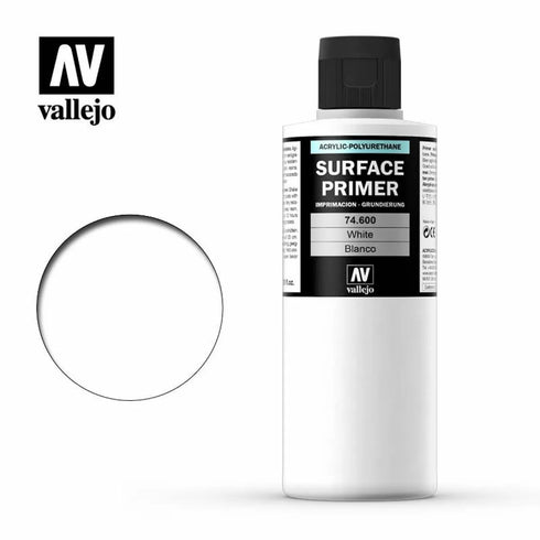 Vallejo - Surface Primer - Colour White 200ml (Copy)
