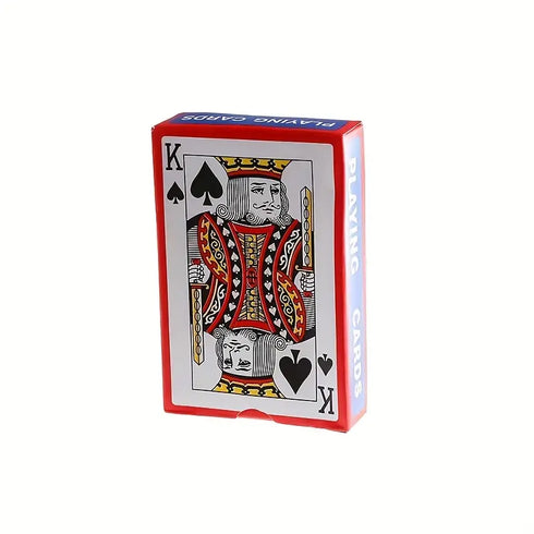 Playing Cards, Poker Size Standard Index, Cards For Blackjack, Euchre, Canasta Card -Blue Back
