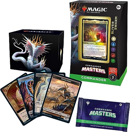 MAGIC THE GATHERING COMMANDER MASTERS COMMANDER DECK:SLIVER SWARM