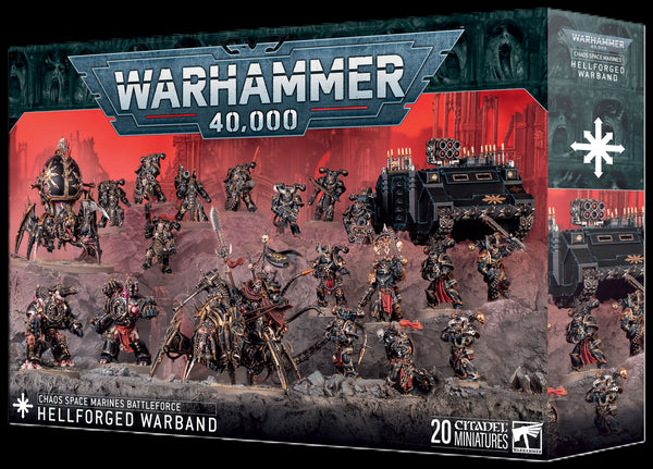 CHAOS SPACE MARINES: HELLFORGED WARBAND -