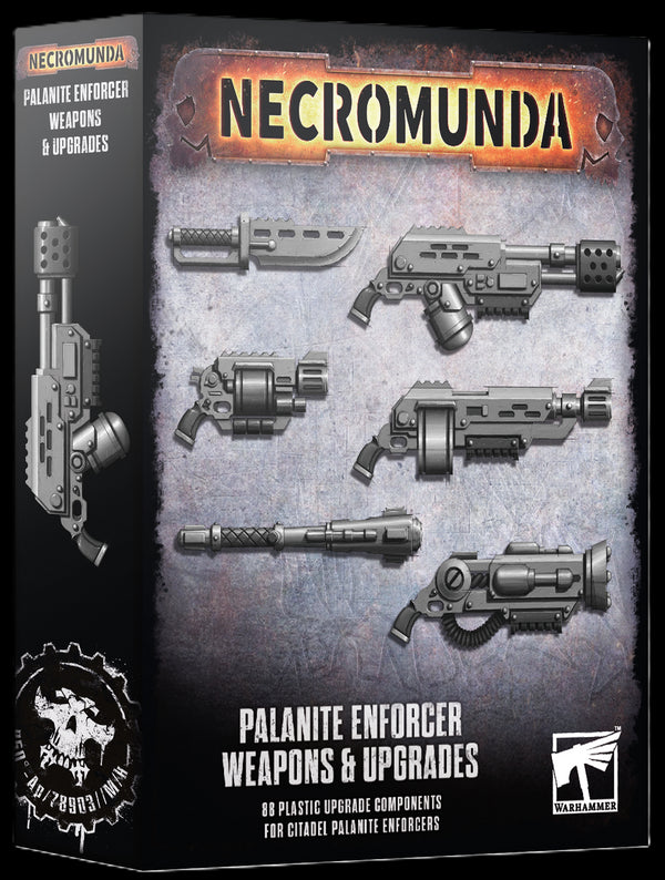 NECROMUNDA: ENFORCER WEAPONS & UPGRADES -