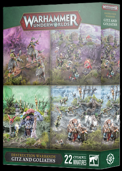 WARHAMMER UNDERWORLDS: GITZ AND GOLIATHS -