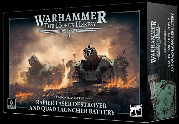 Rapier Laser Destroyer and Quad Launcher Battery