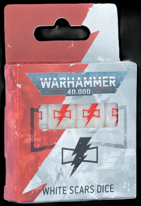 WARHAMMER 40000: WHITE SCARS DICE -