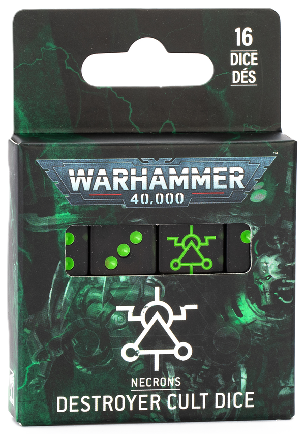 NECRONS: DESTROYER CULT DICE -