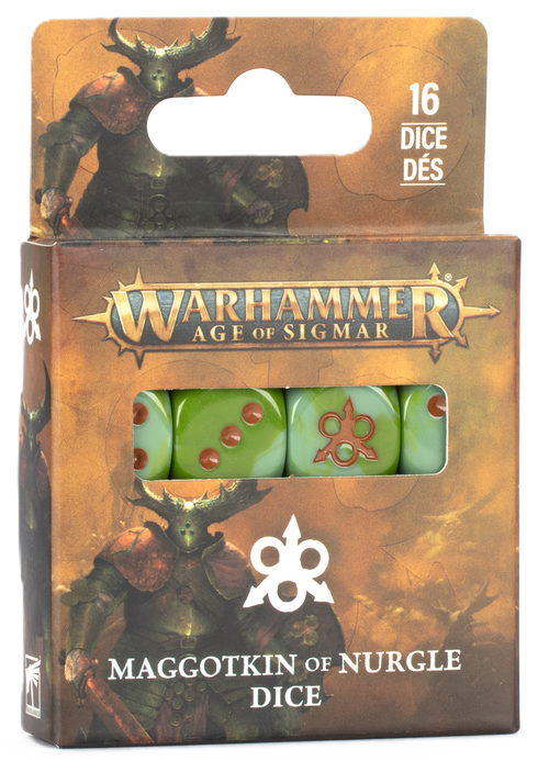 AGE OF SIGMAR: MAGGOTKIN OF NURGLE DICE