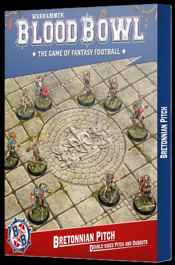 B/BOWL: BRETONNIAN TEAM PITCH & DUGOUTS -