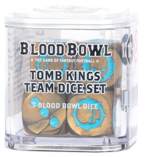 BLOOD BOWL: TOMB KINGS TEAM DICE SET -