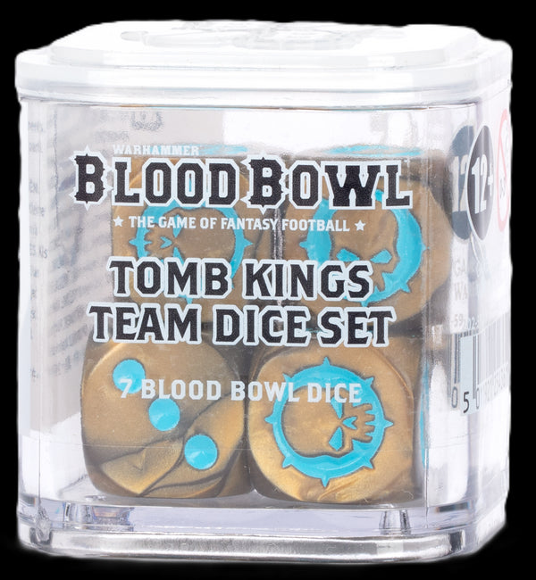BLOOD BOWL: TOMB KINGS TEAM DICE SET -