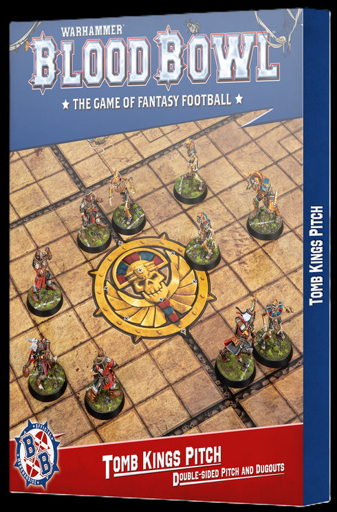 B/BOWL: TOMB KINGS TEAM PITCH & DUGOUTS -