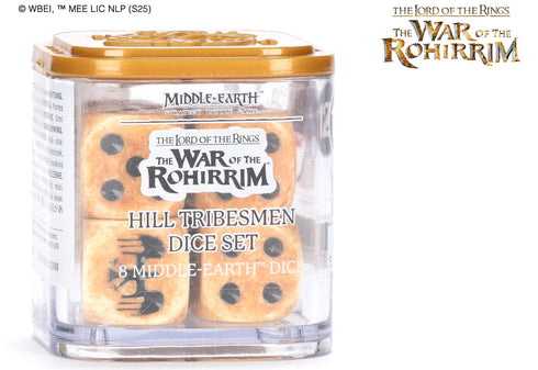 MIDDLE-EARTH SBG:HILL TRIBESMEN DICE SET -