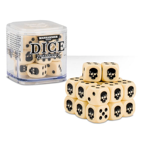 Games Workshop Dice Cube - bone