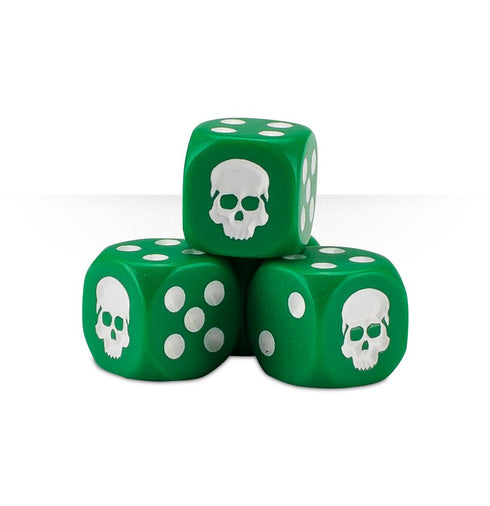 Games Workshop Dice Cube - green