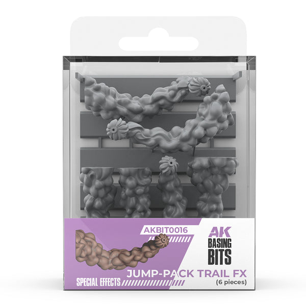 Basing Bits - Jump Pack Trail Fx (6 Pieces)