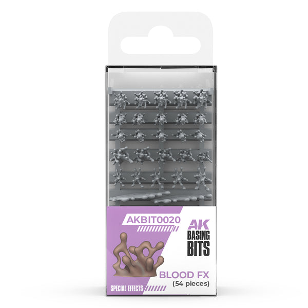 Basing Bits - Blood Fx (54 Pieces)